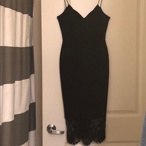 ASOS scuba material lbd size USA 2